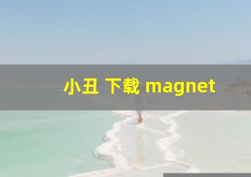 小丑 下载 magnet